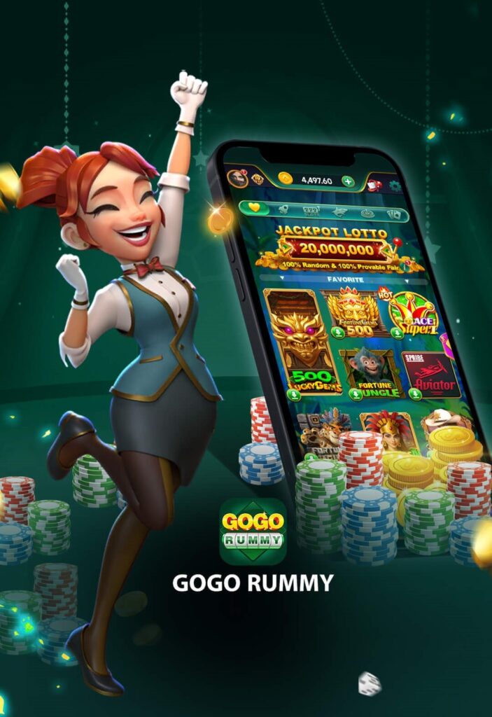 Gogo Rummy App Home Screen
